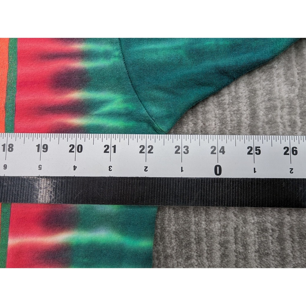 Vintage Bob Marley T-Shirt XL Single Stitch Double Sided Tie Dye Made in USA 90s - Picture 15 of 15